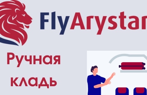 Ручная кладь FlyArystan в 2024