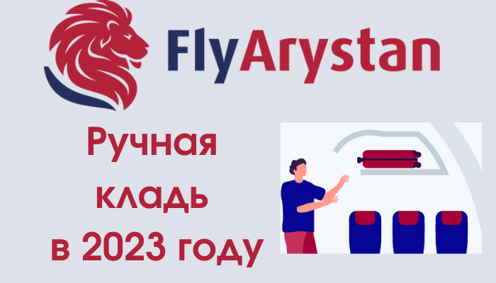 Ручная кладь FlyArystan в 2023